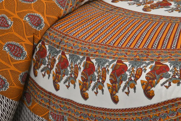 Brown_Cotton_Royal_Mandala_Harmony_Double_Bedsheet_With_Pillow_Cover_100_X_108_Cm